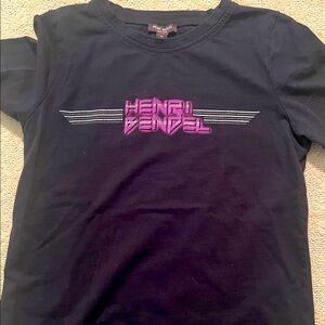 Henri Bendel Tee with Purple Logo